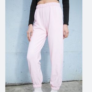 Brandy Melville Rosa Sweatpants